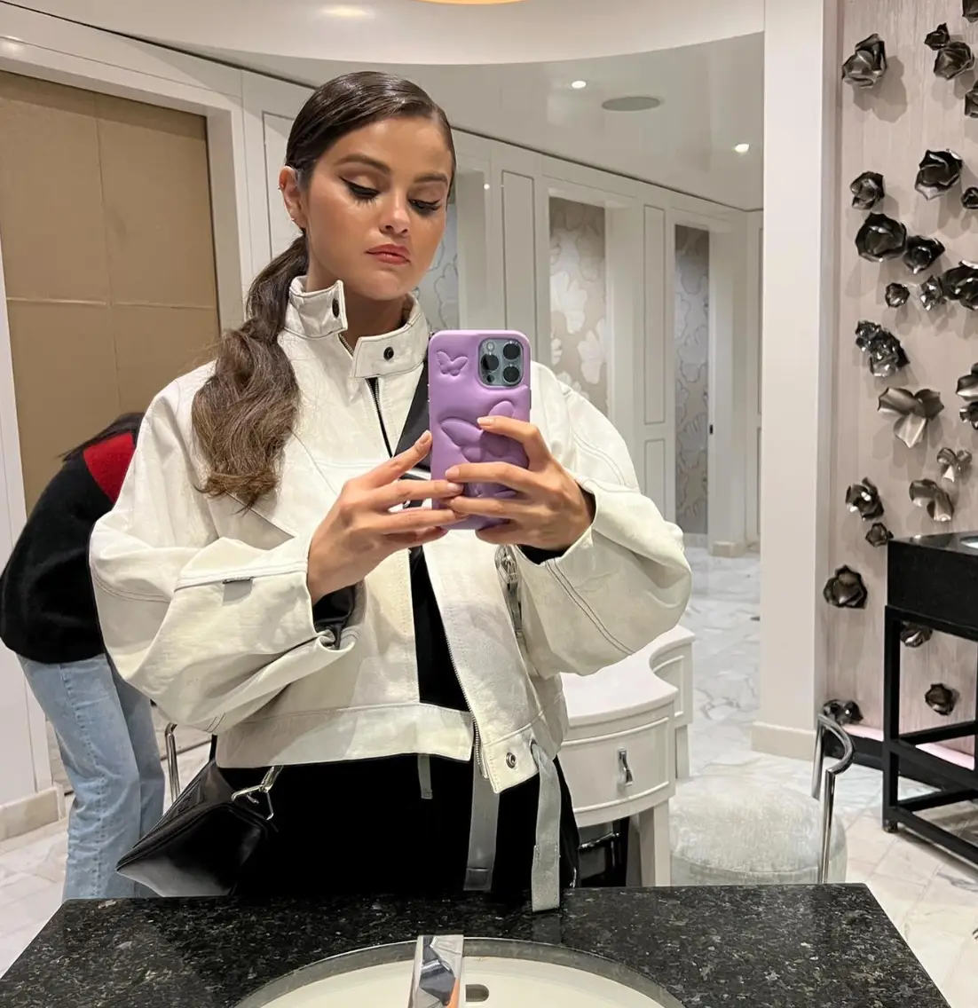 Gomez returned to Instagram in January.