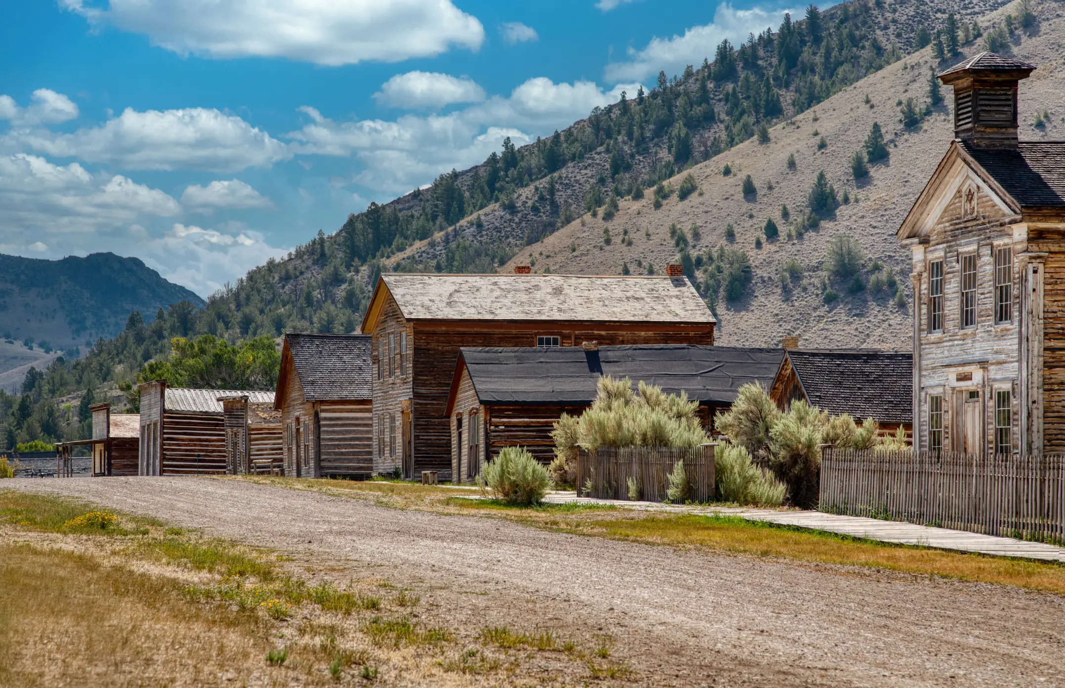 Montana is also on the list due to it's sparsely-populated land (Getty Stock Image)