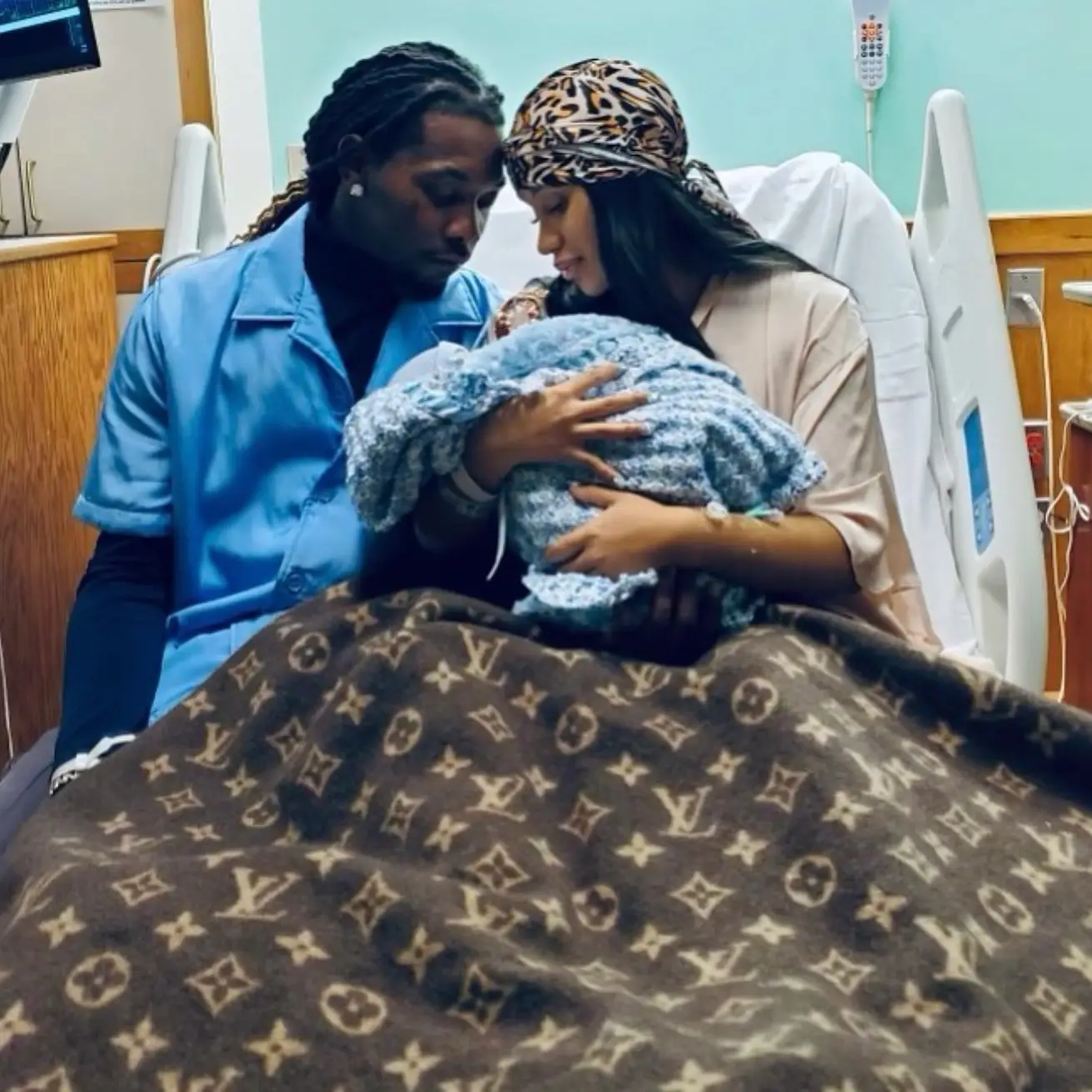 Cardi became a parent to Kulture alongside her partner Offset in 2018, while the pair also share eight-month-old Wave Set Cephus together (Cardi B Instagram).