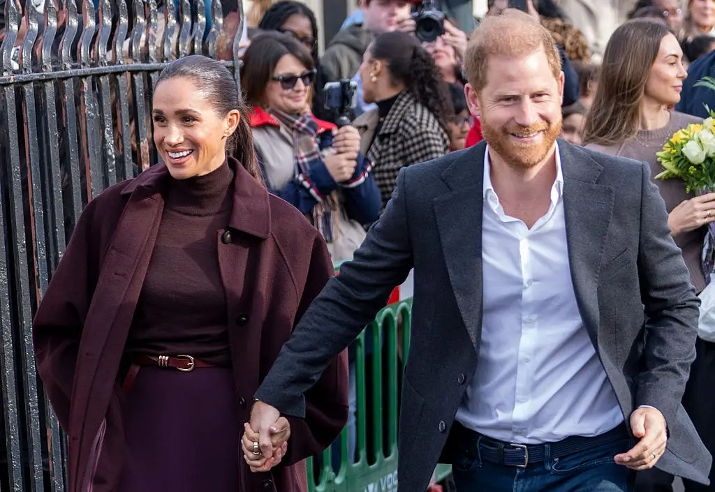 Prince Harry and Meghan Markle are now living back in the UK, with them recently visiting Nottingham as a joint public engagement (Mark Cuthbert/Getty Images)