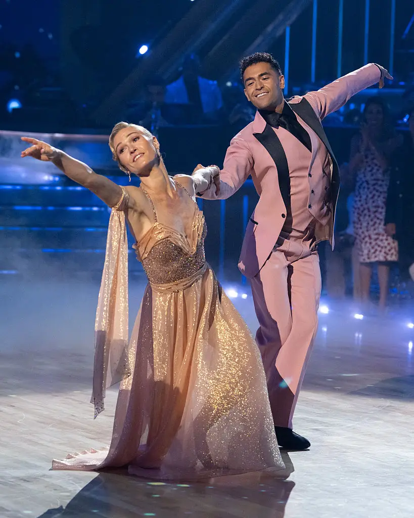 The pair have bonded over their dances (Photo by Eric McCandless/Disney via Getty Images)