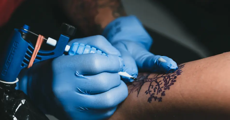 The mum claims she's now "addicted" to getting tattoos.