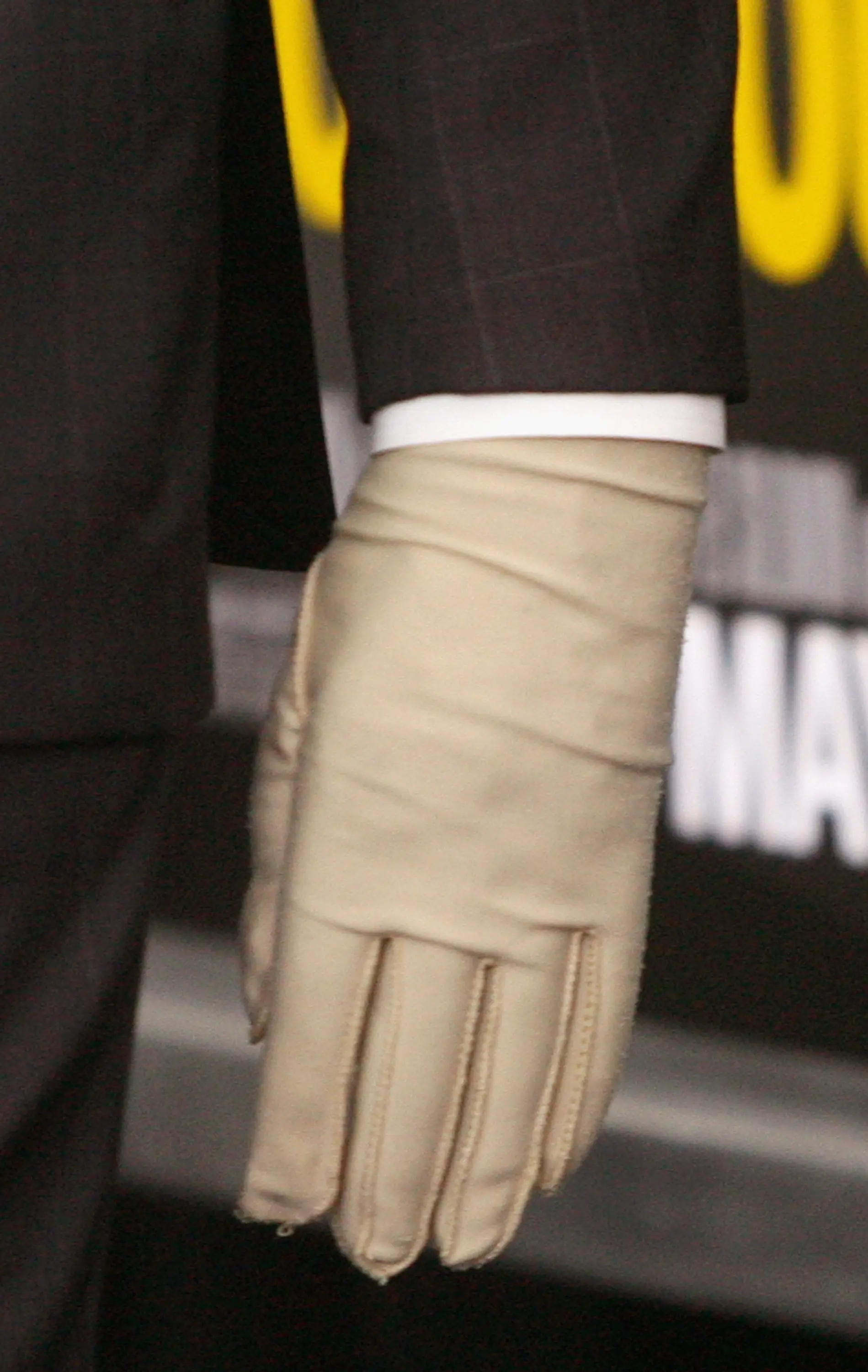 Freeman has been seen wearing a glove on several occasions (Jim Spellman/WireImage)