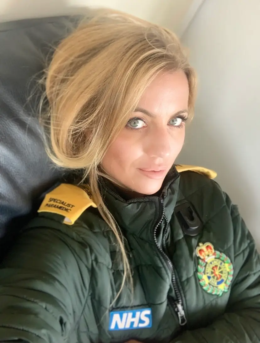 Sarah is an NHS paramedic (PA Real Life)