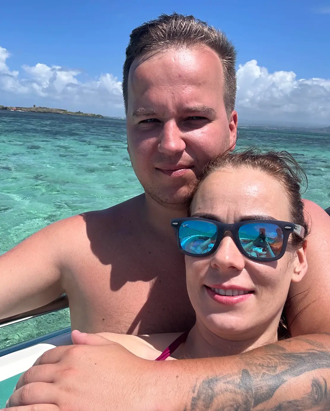 Edita and her partner were eventually able to travel again. (Supplied)