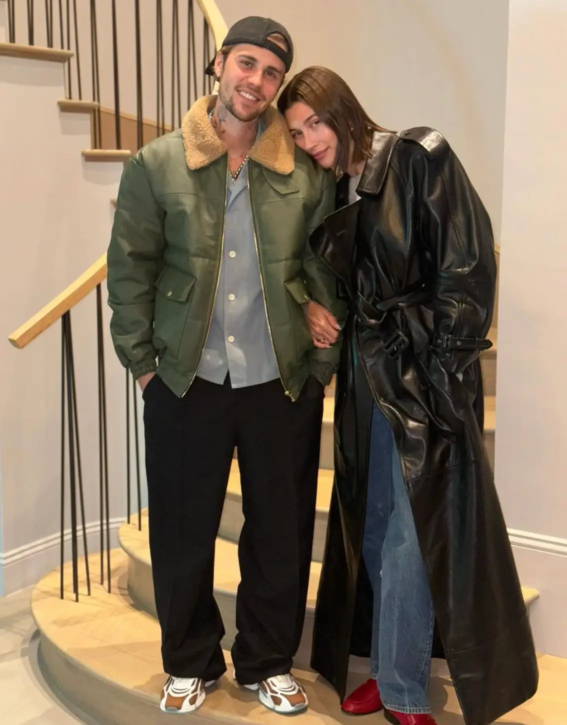 Hailey and Justin's relationship is regularly scrutinised by online critics (Instagram/@justinbieber)