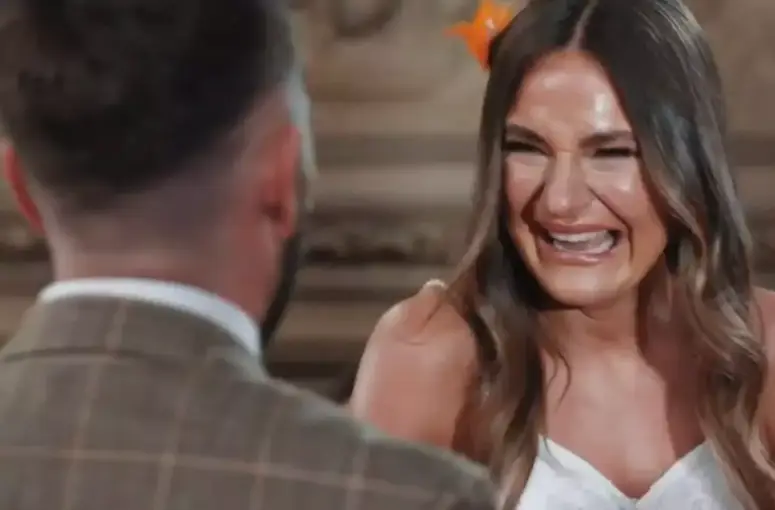 Kristina seemed to hit it off with new husband Kieran (E4)