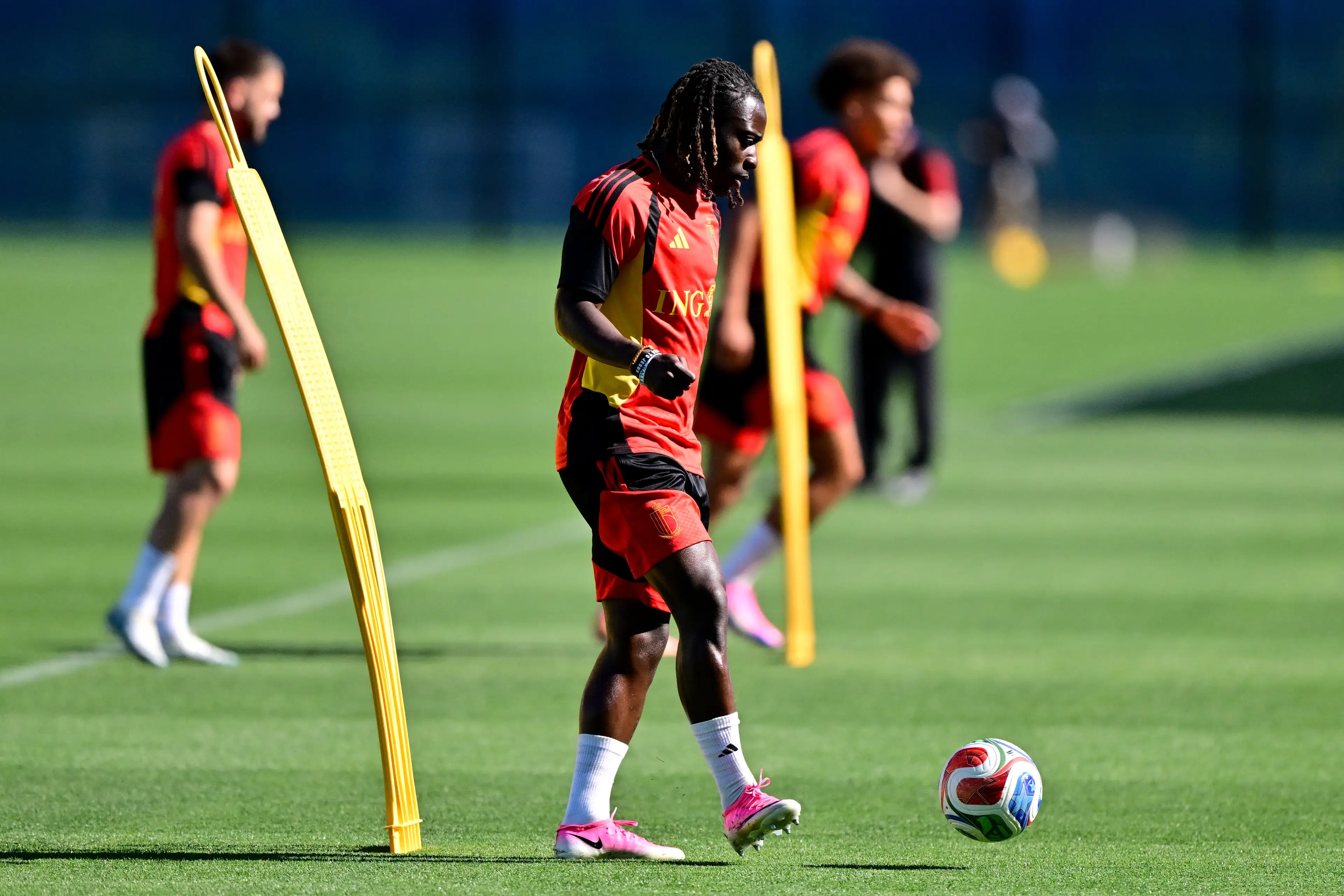Doku's partner is pregnant with their first child (DIRK WAEM / BELGA MAG / Belga / AFP via Getty Images)