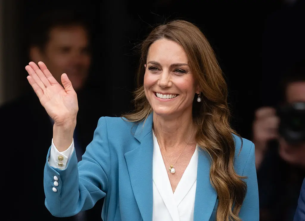 Kate has officially touched down in Italy for her solo working trip (Samir Hussein/Getty Images)