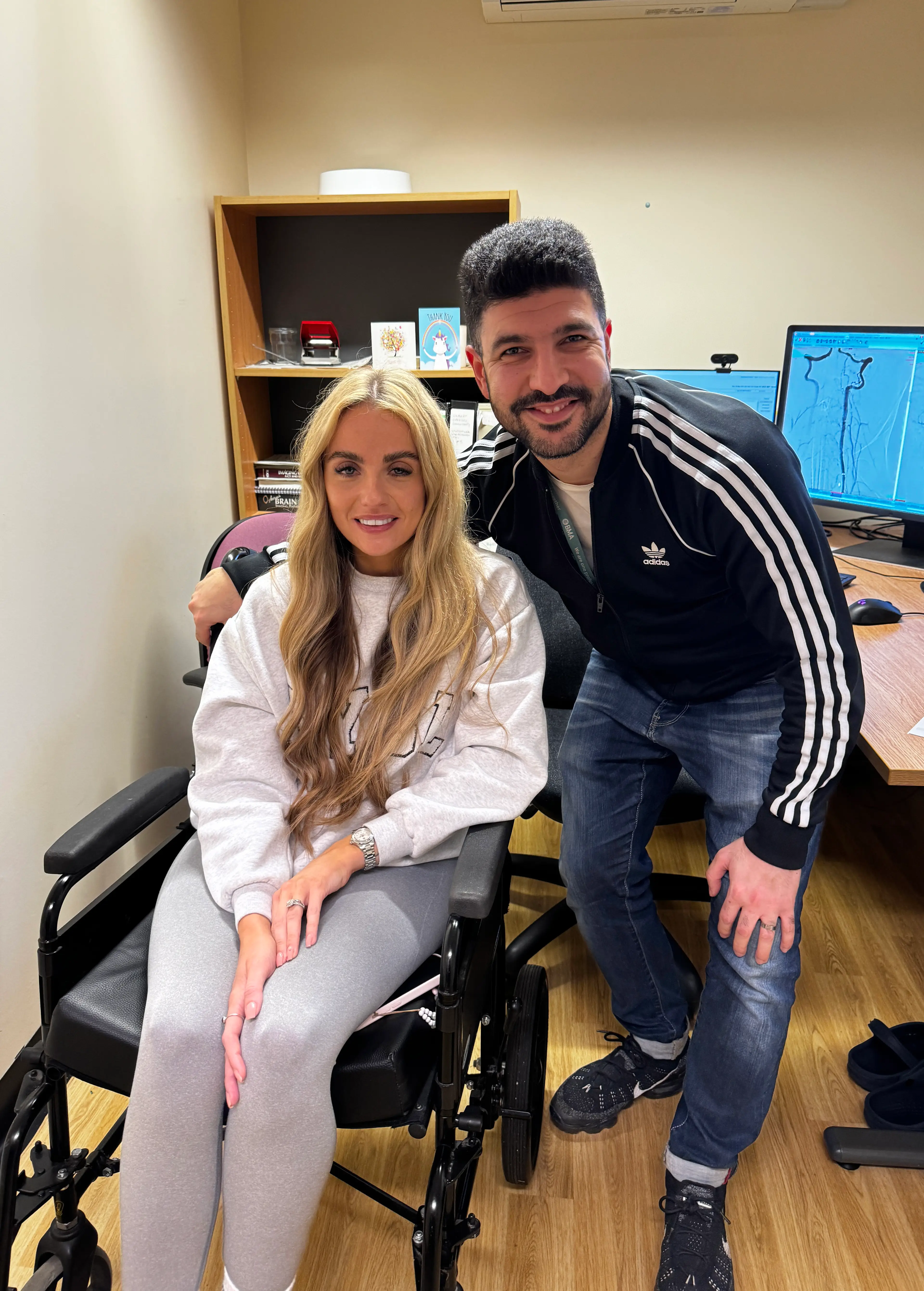 'You're never too young to have a stroke', Jess Tierney warns.