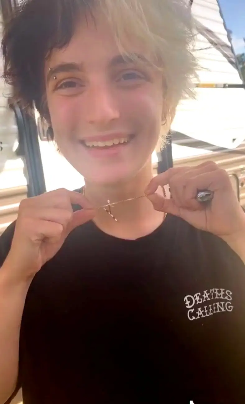 Videos on TikTok show women fashioning their IUD into a necklace, attaching a chain or some rope and then wearing it around their neck on the daily - with videos like this amassing millions of views (TikTok @joriejaden).