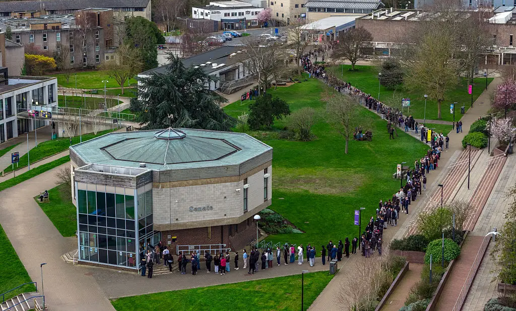 A vaccine programme has been rolled out to students in Canterbury (Carl Court/Getty Images)