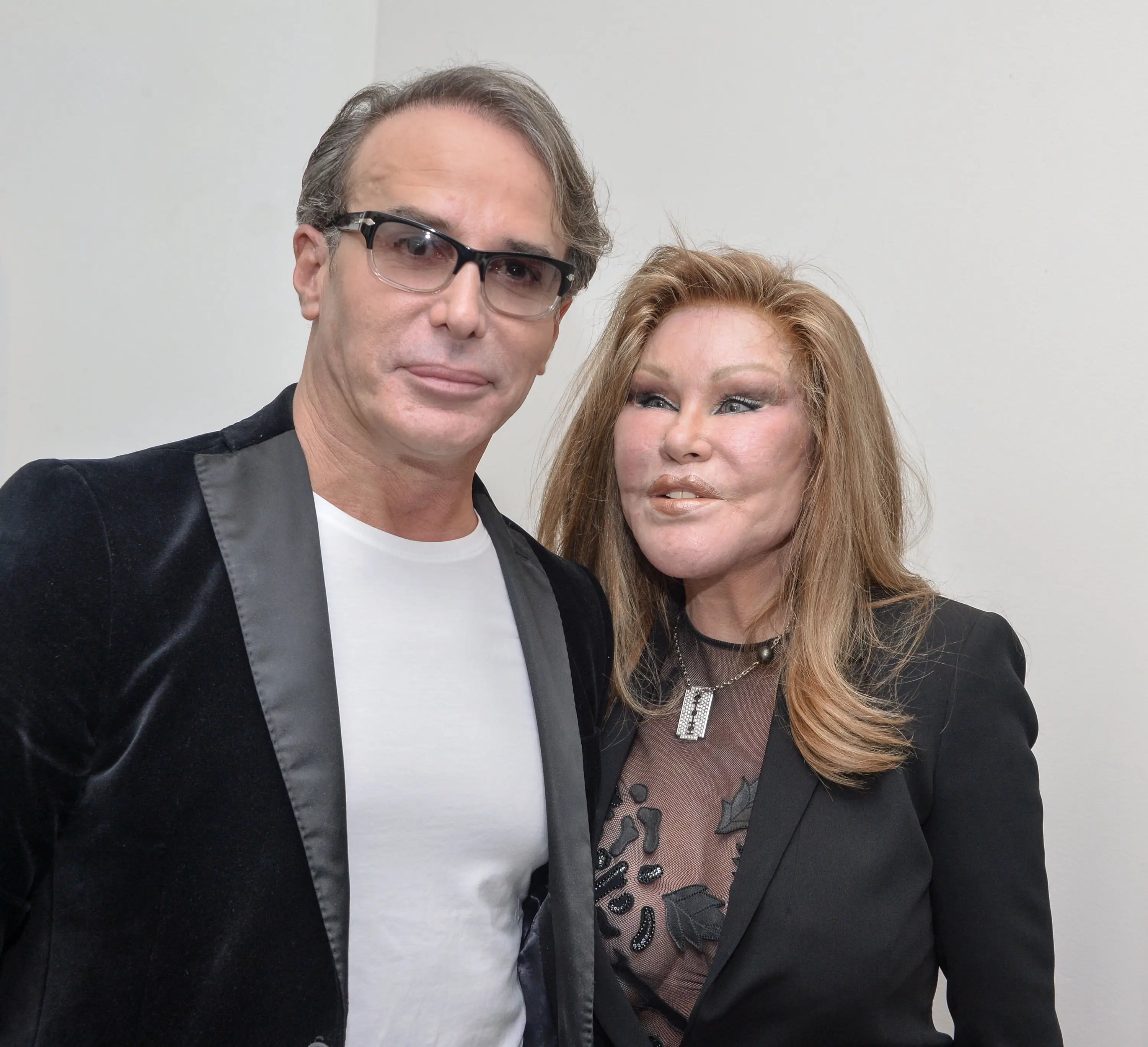 Wildenstein with partner Lloyd Klein (Grant Lamos IV/Getty Images)