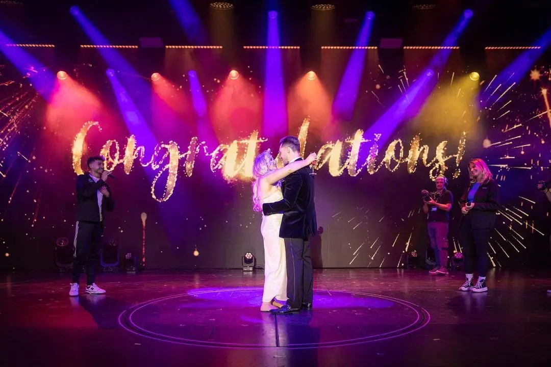 Amy said it was the 'BIGGEST surprise ever'.