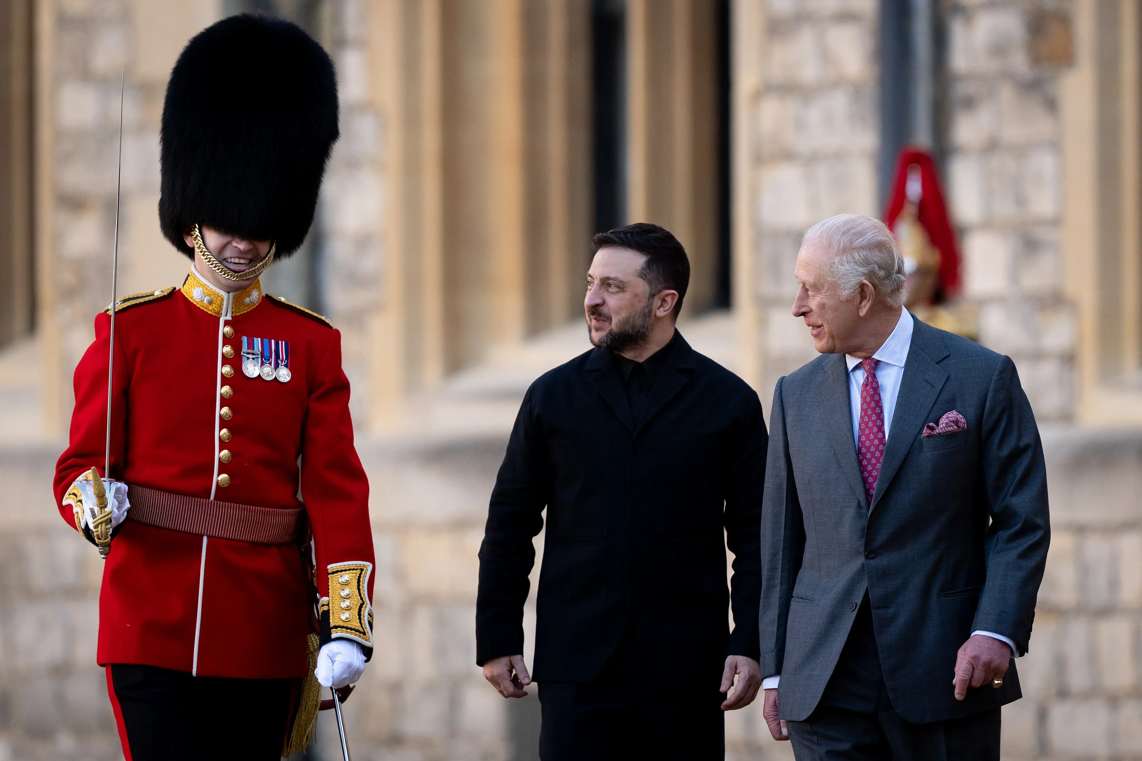 The pair met at Windsor Palace (Aaron Chown - Pool/Getty Images)