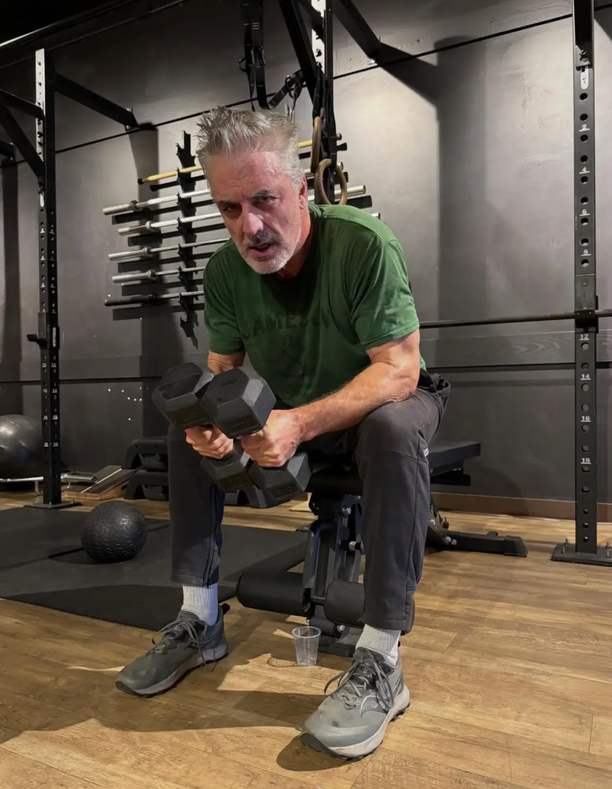 He made the comment underneath his latest Instagram post (Instagram/ChrisNothOfficial)