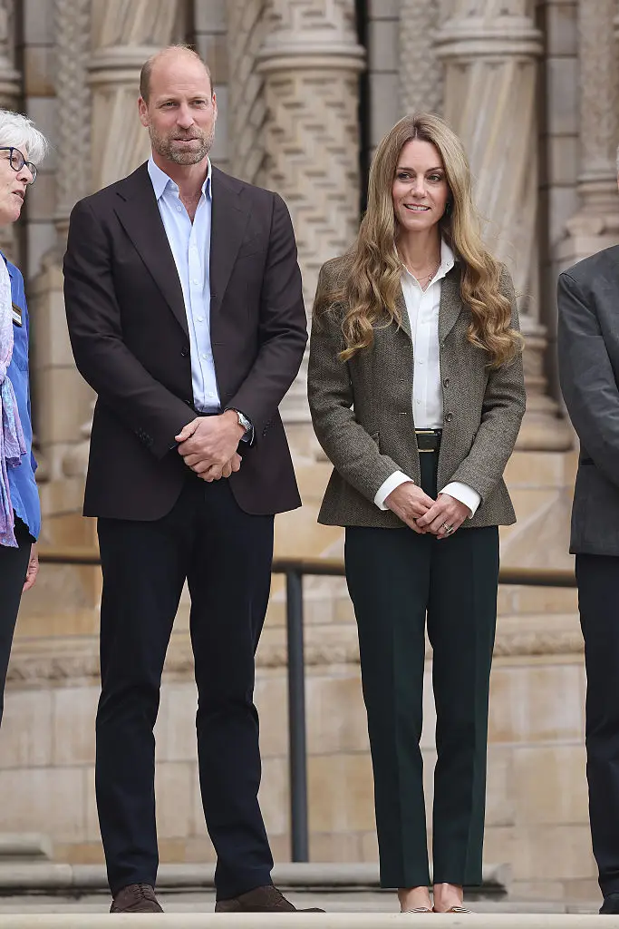 Kate Middleton and Prince William returned to royal duties together today after their summer break (Neil Mockford/Getty Images)