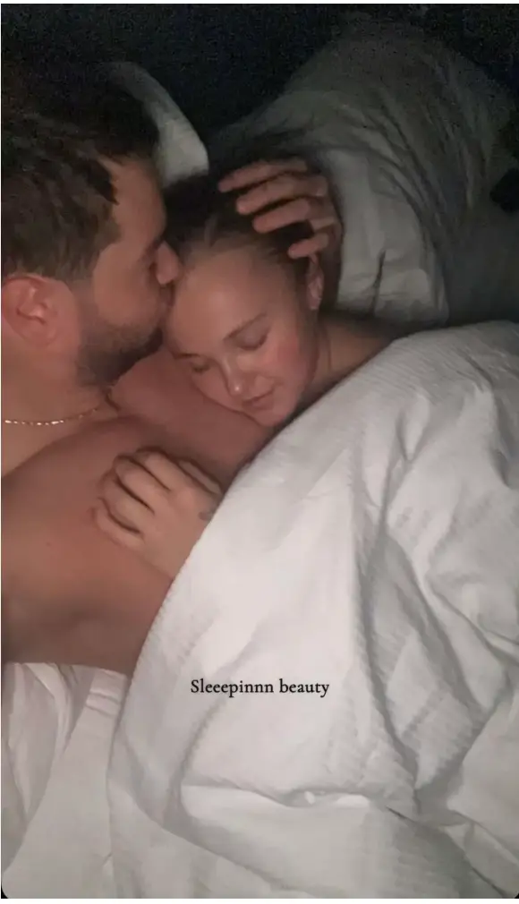 The pair recently confirmed their relationship (Snapchat/ChrisHughes)