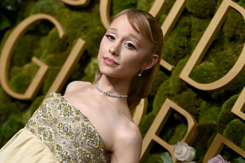 Pictured here at the Golden Globes, without a tattoo in sight (Axelle/Bauer-Griffin/FilmMagic)