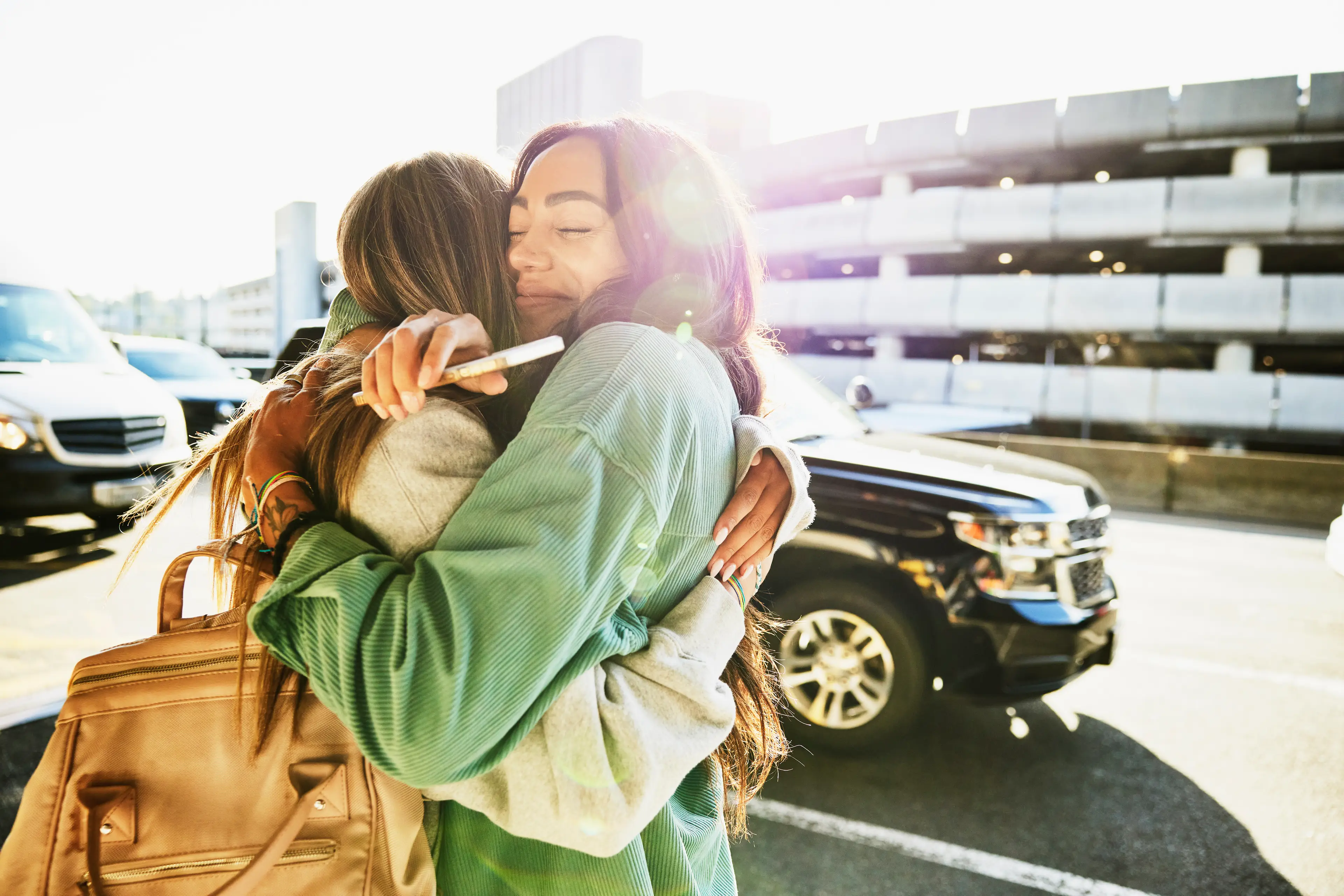 The New Zealand airport has imposed strict rules on hugging (Getty Stock Images)