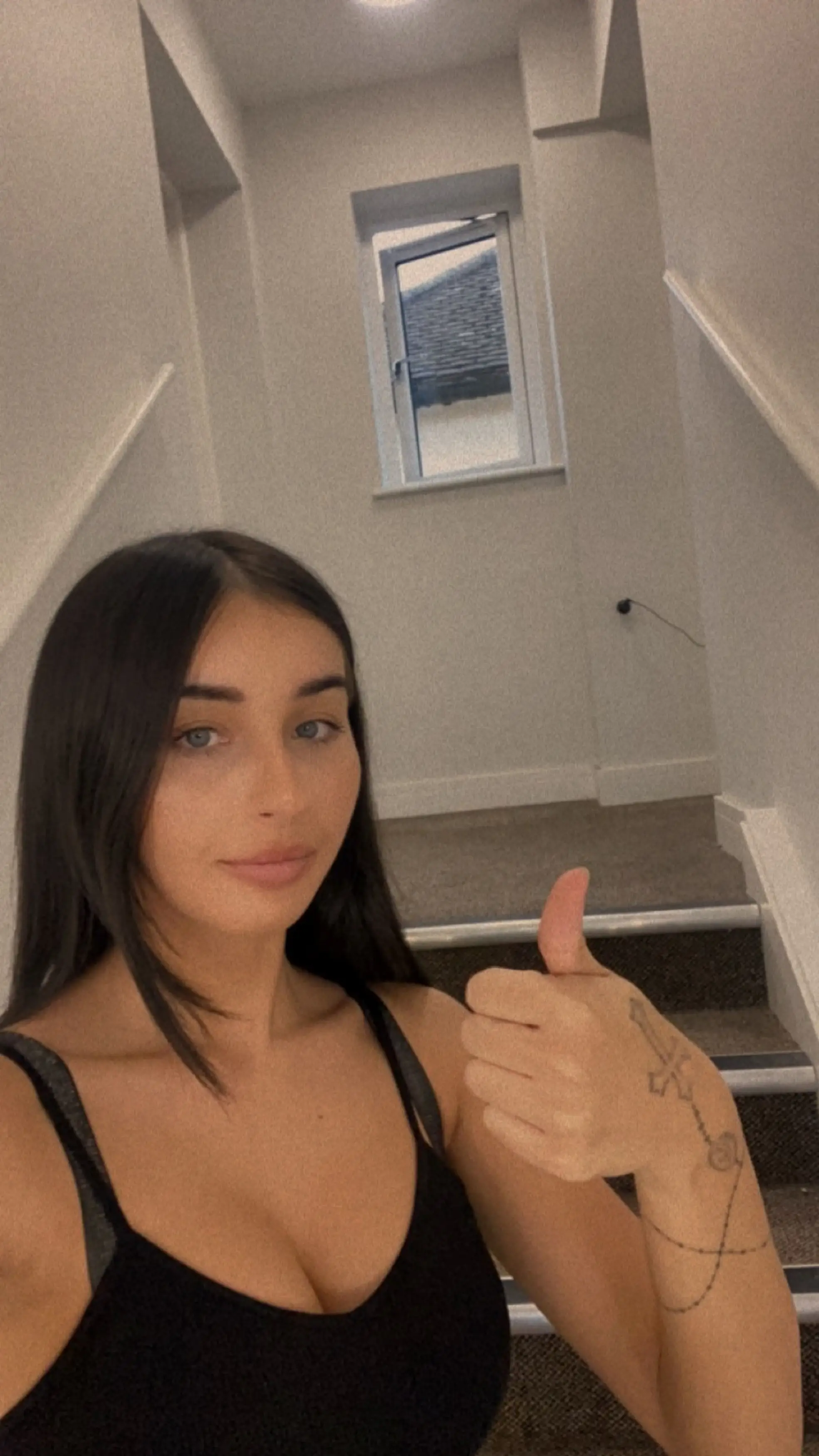 Samantha claimed that a camera had been placed in the hallway facing the doorway of her flat.