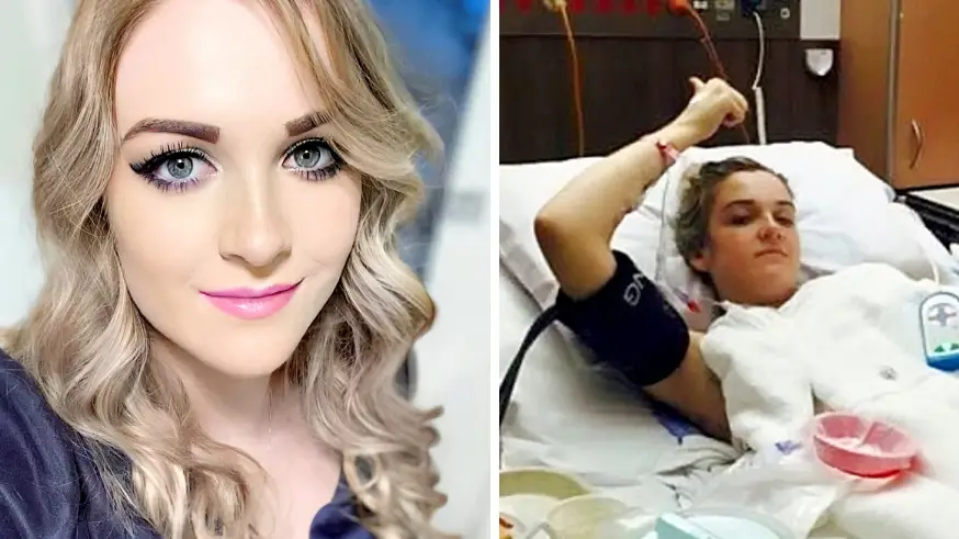 Mum left unable to hug her children after being bitten by spider