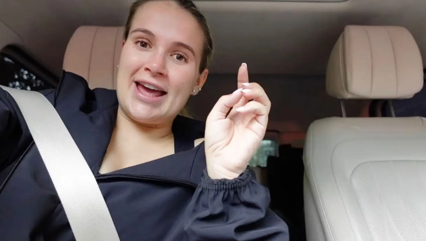 Hague said she didn't understand why you 'couldn't wear' black to a wedding (YouTube/@mollymae)