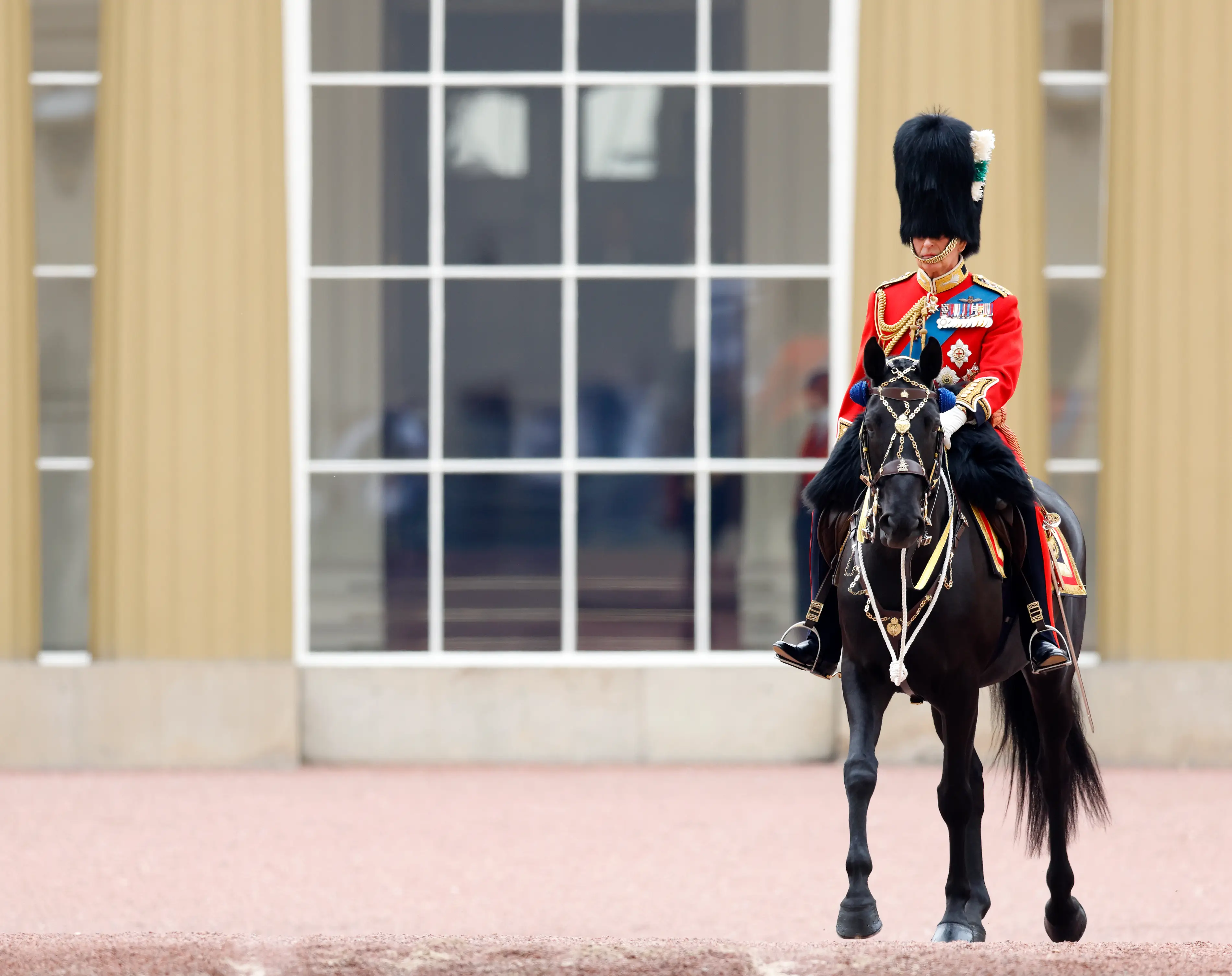 The King will be arriving in a carriage with Queen Camilla rather than on horseback (Max Mumby/Indigo/Getty Images)