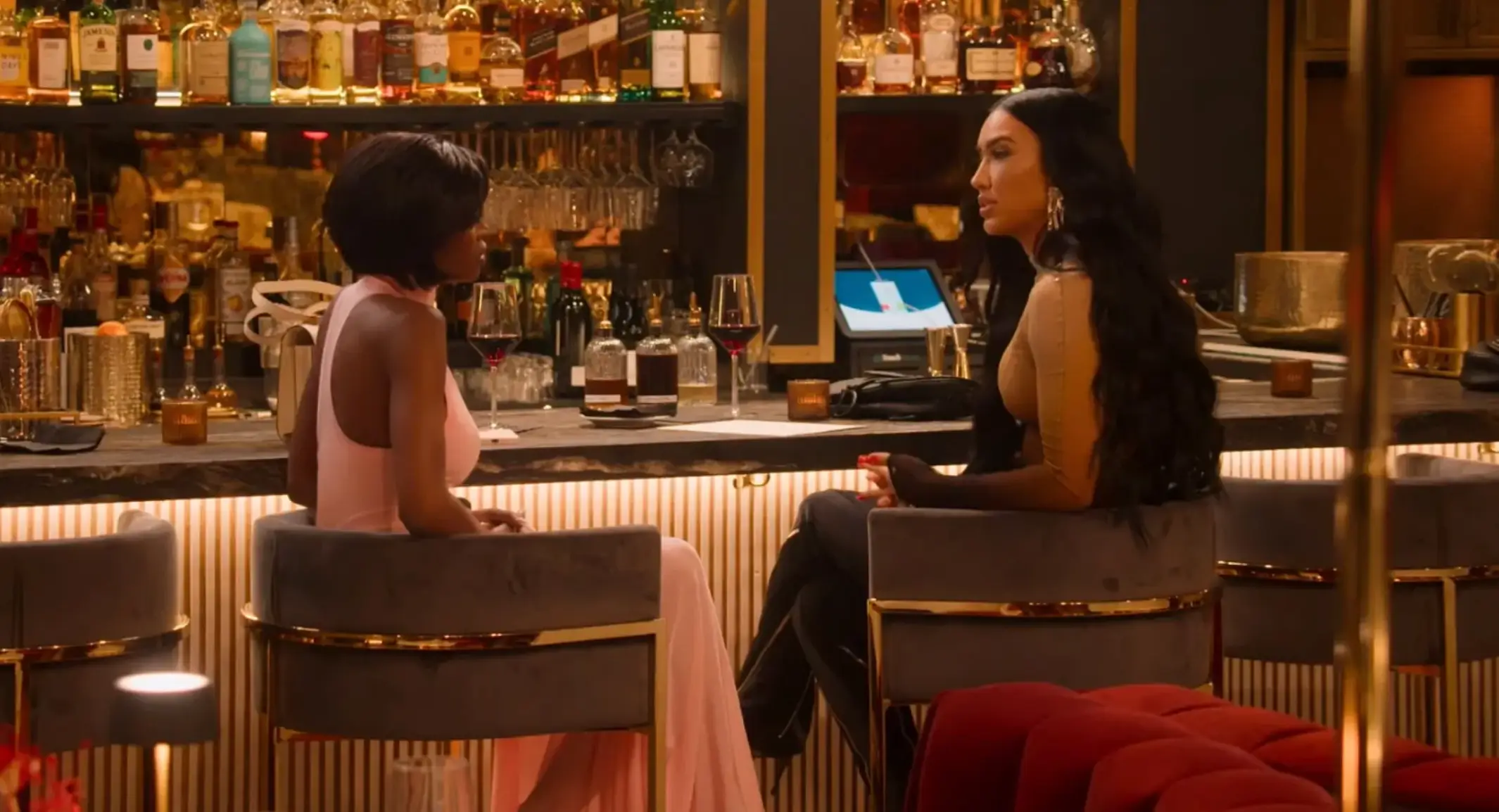 Chelsea claimed she shared the information to her cast mates back in December (Netflix)