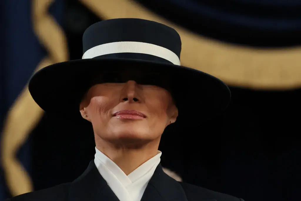 A body language expert has revealed the 'strange reason' behind the first lady's outfit choice (Chip Somodevilla / Staff / Getty Images)