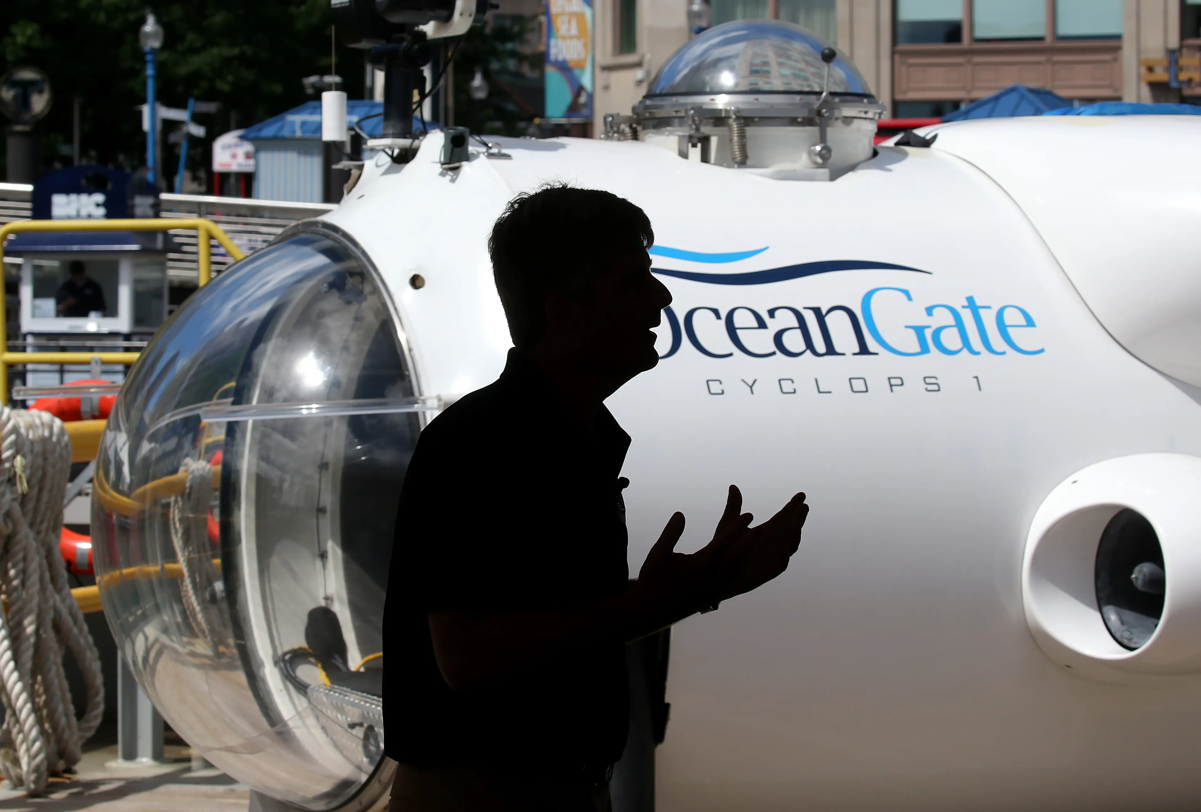 The new documentary will examine OceanGate's CEO Stockton Rush, who died onboard (David L. Ryan/The Boston Globe via Getty Images)