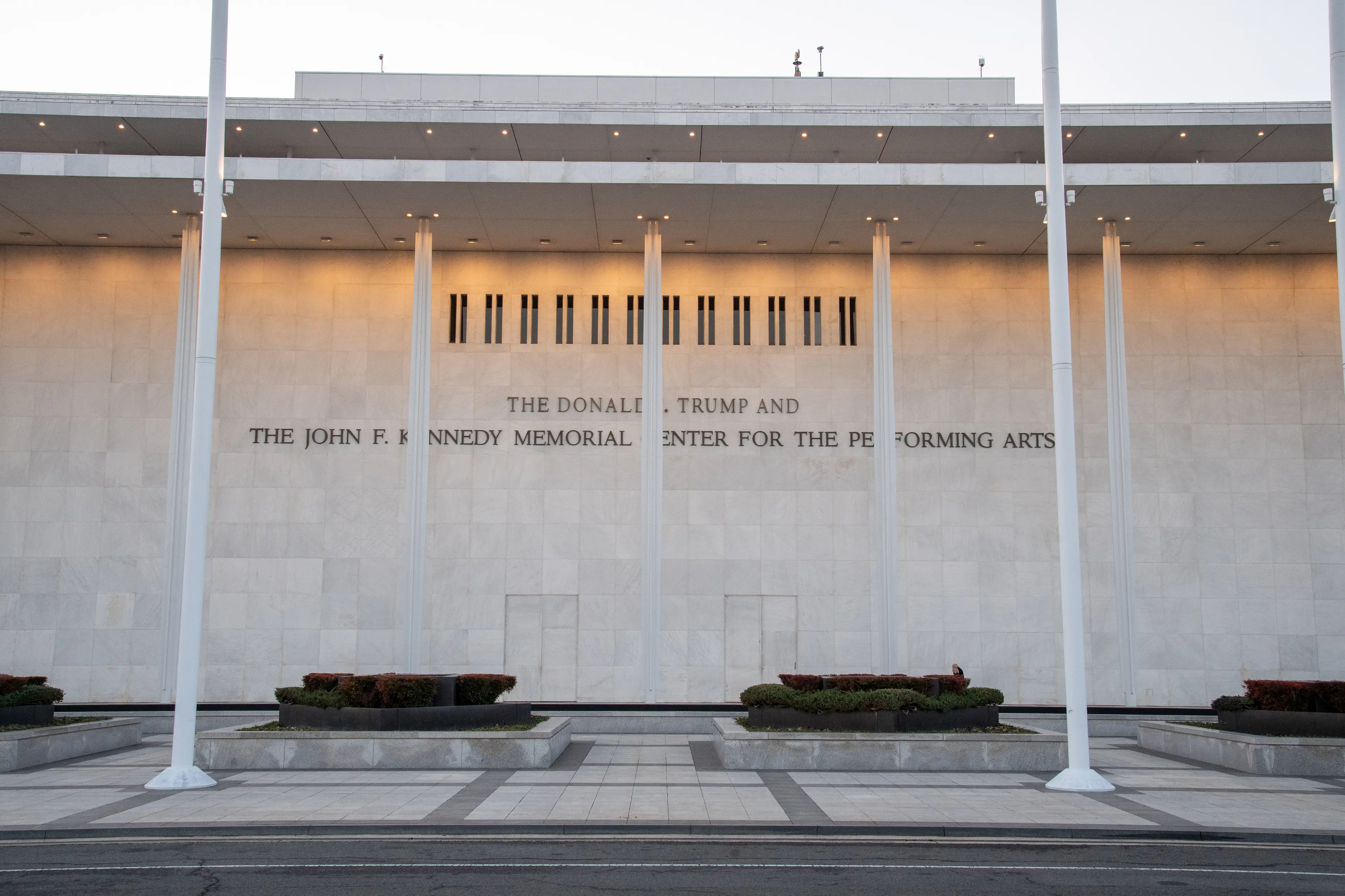The Kennedy Center was controversially updated to include Trump's name (Icon Sportswire / Contributor / via Getty)