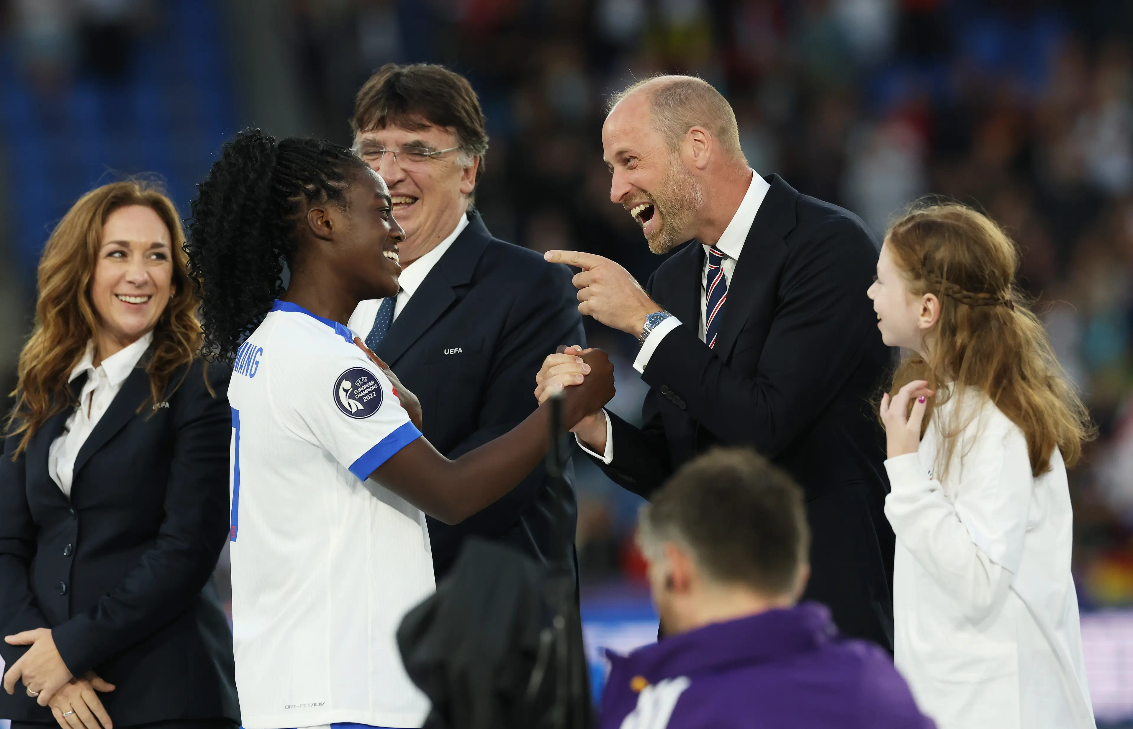 The child's name is Greta (Alexander Hassenstein/Getty Images)