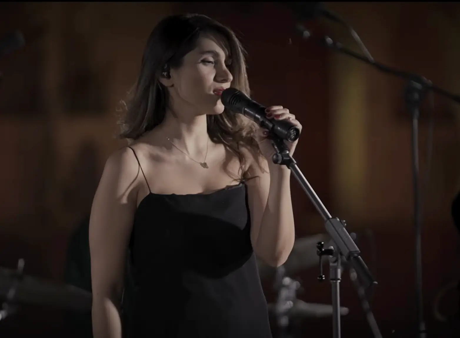Ahmadi was detained in Iran briefly along with several musicians (YouTube/@ParastooAhmadii)