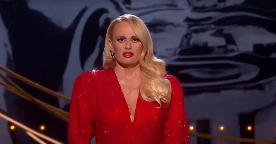 Rebel Wilson made an awkward joke about Will Smith on the night.  (