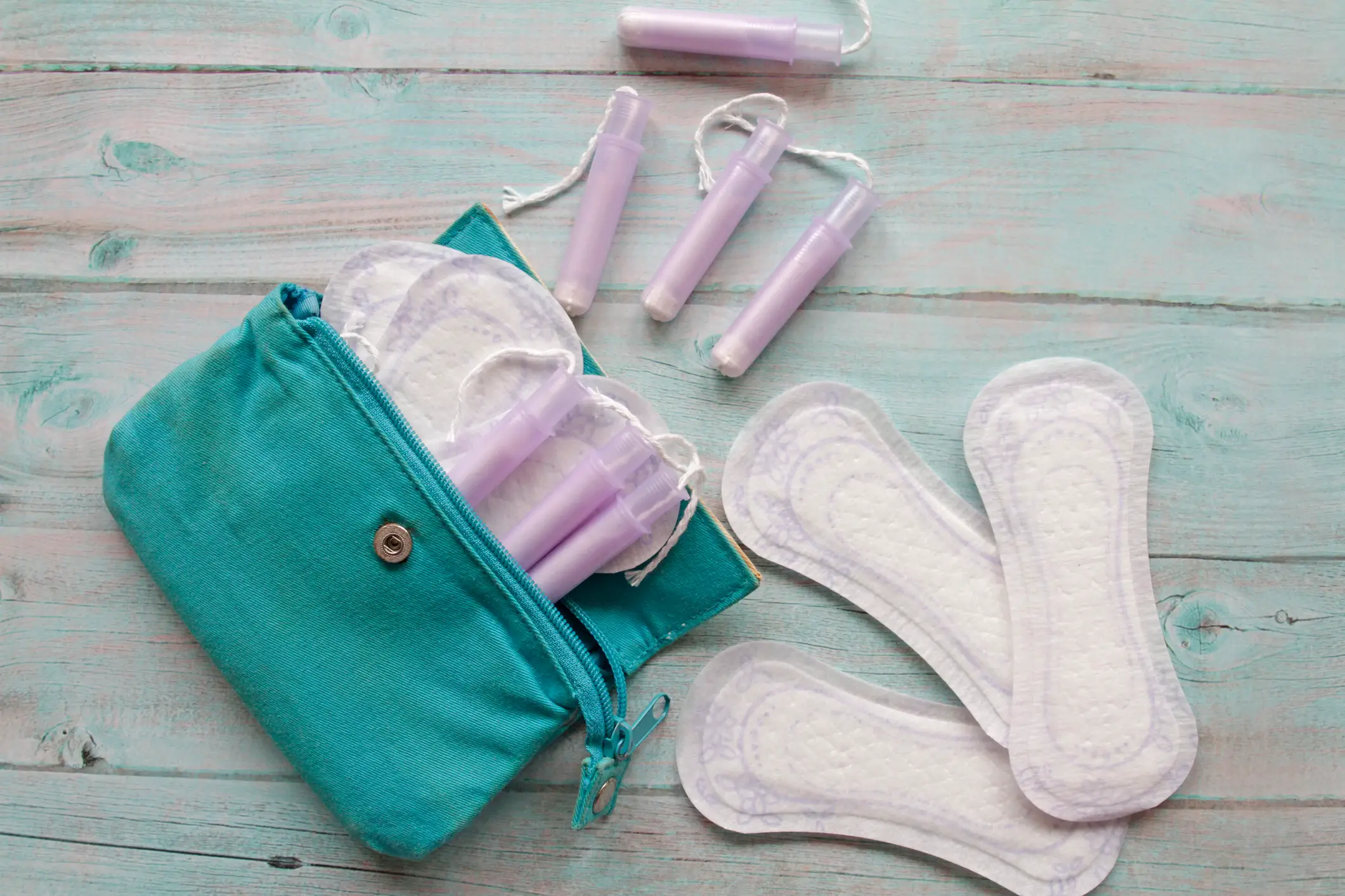 'Free bleeding' means ditching pads and tampons and opting to bleed naturally into your environment instead (Getty Stock Image)