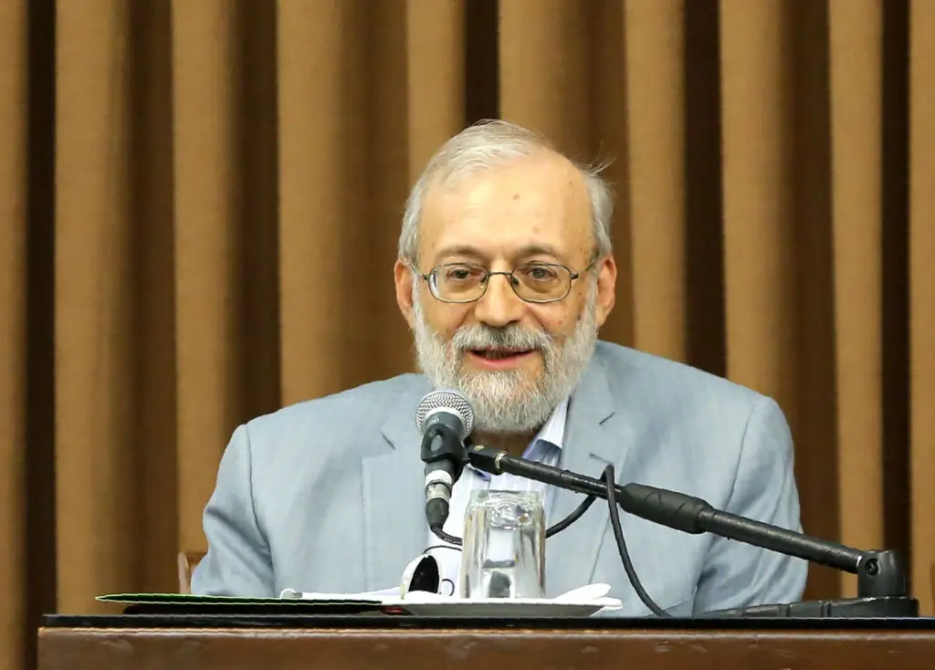 Mohammad-Javad Larijani seemingly made a threat against US President Donald Trump (ATTA KENARE/AFP via Getty Images)