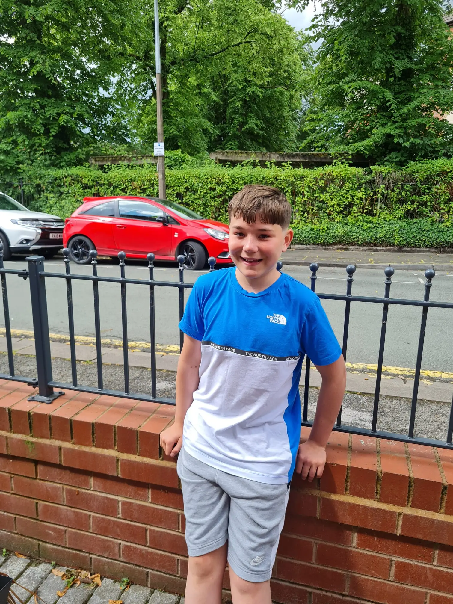 Arnold Chappin has an aggressive tumour called Brain Stem Glioma.