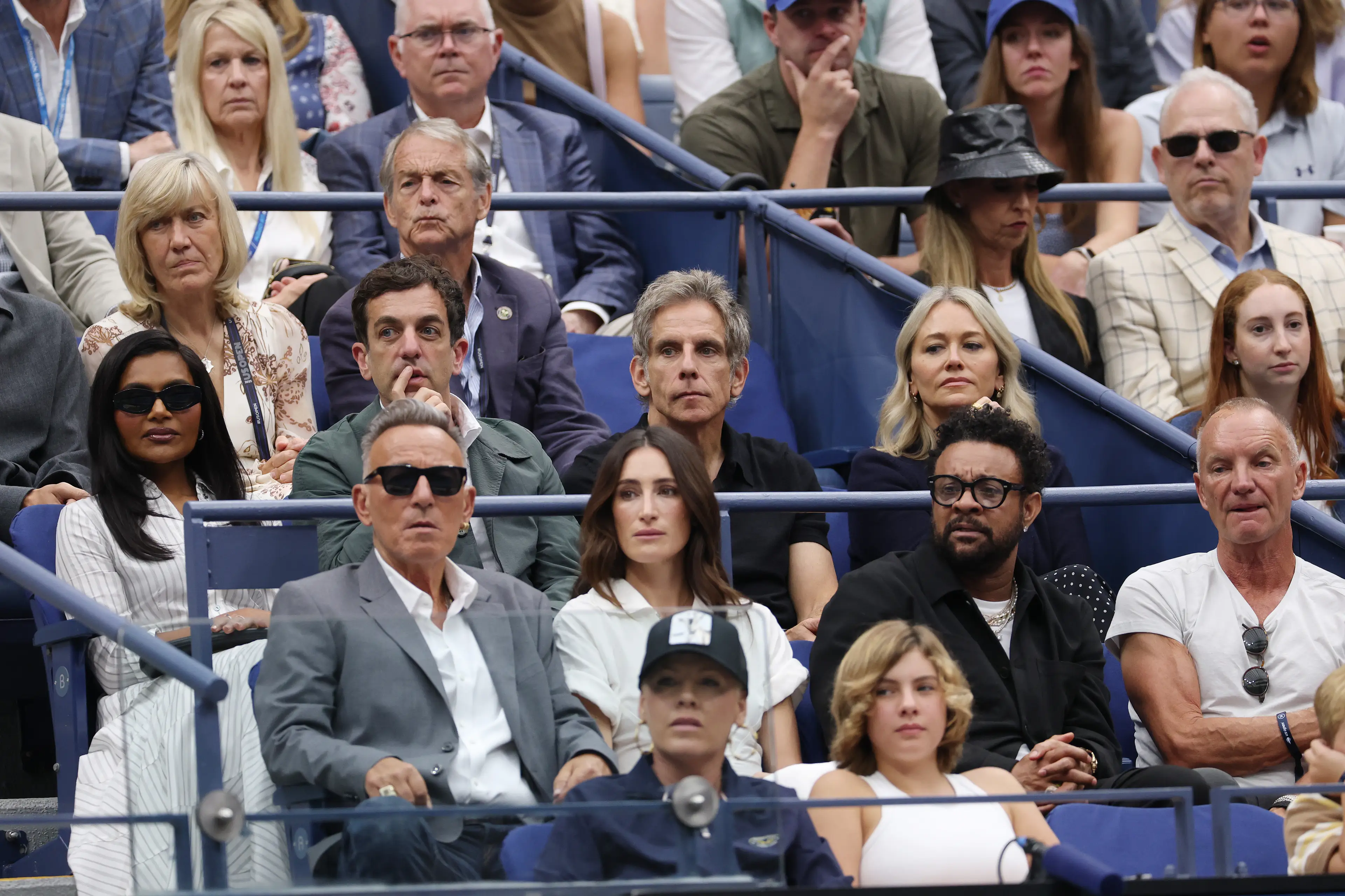 Many celebs reportedly struggled to get to their seats (Matthew Stockman/Getty Images)