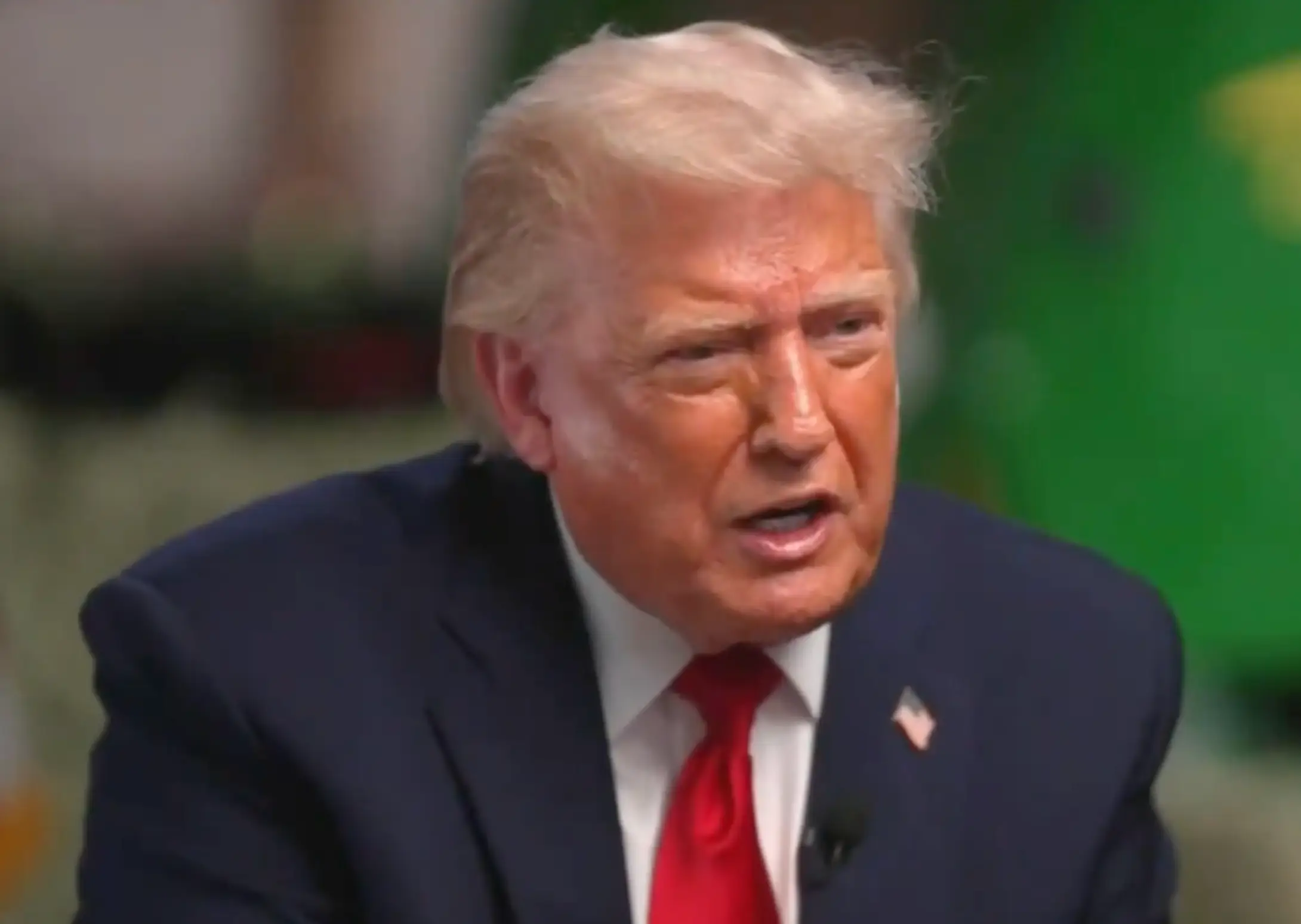 Kristen Welker challenged Trump over his repeated claims that elections were being manipulated (NBC)