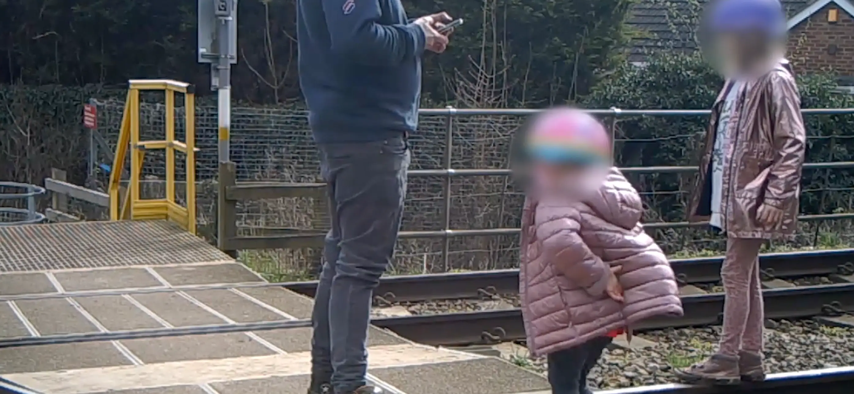 Network Rail has released some worrying footage.