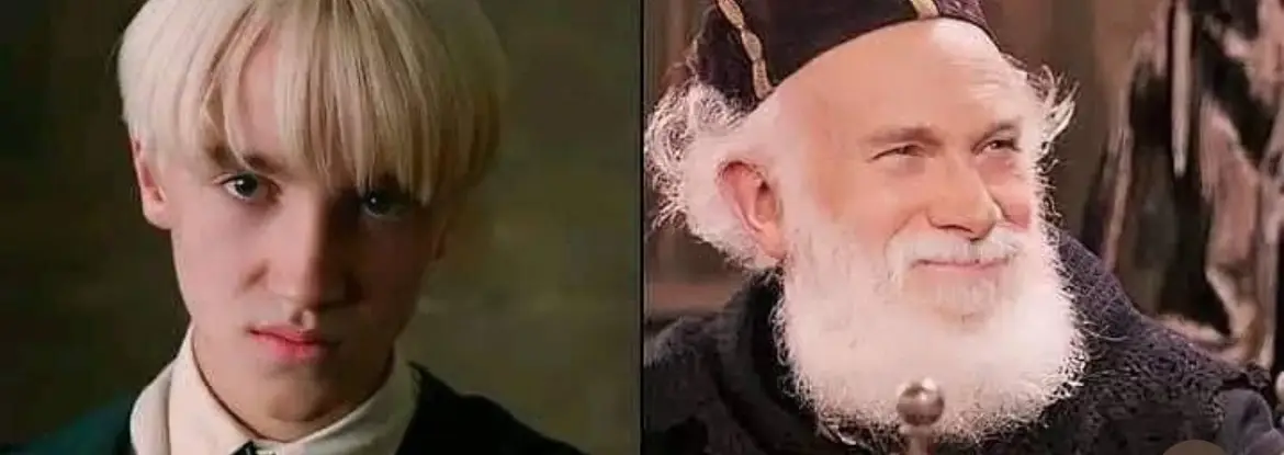 Tom Felton and Nigel Anstey (Warner Bros.)