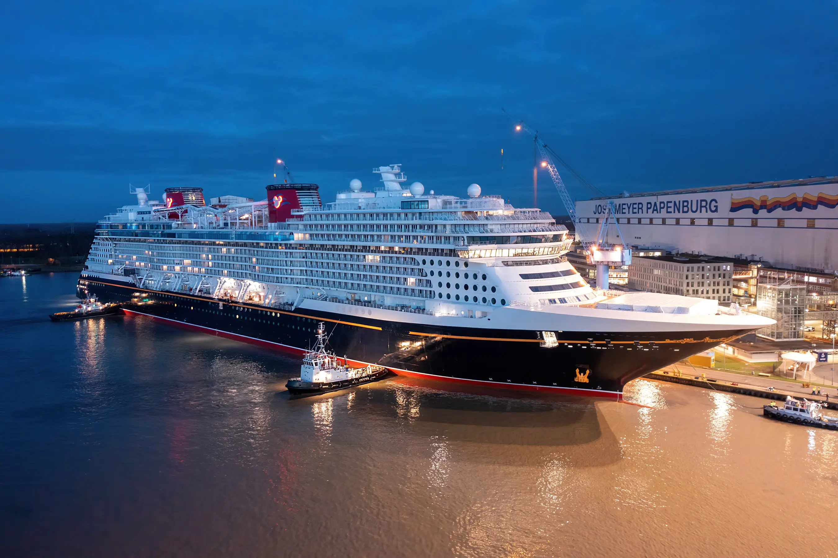 The cruise is one of three new cruise liners being added to their fleet (