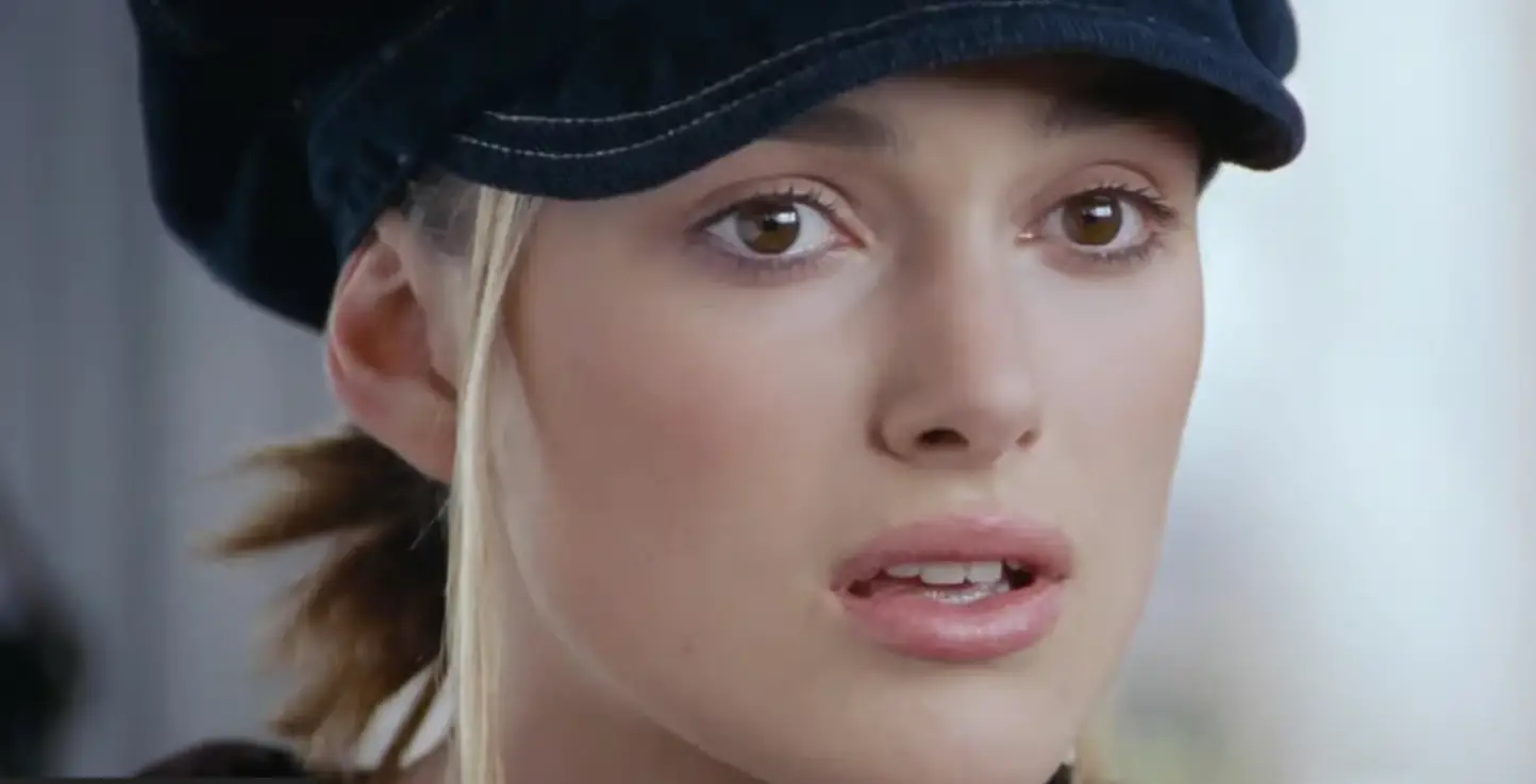 Kiera Knightley was just 18 when she appeared in the festive favourite (Universal Pictures)