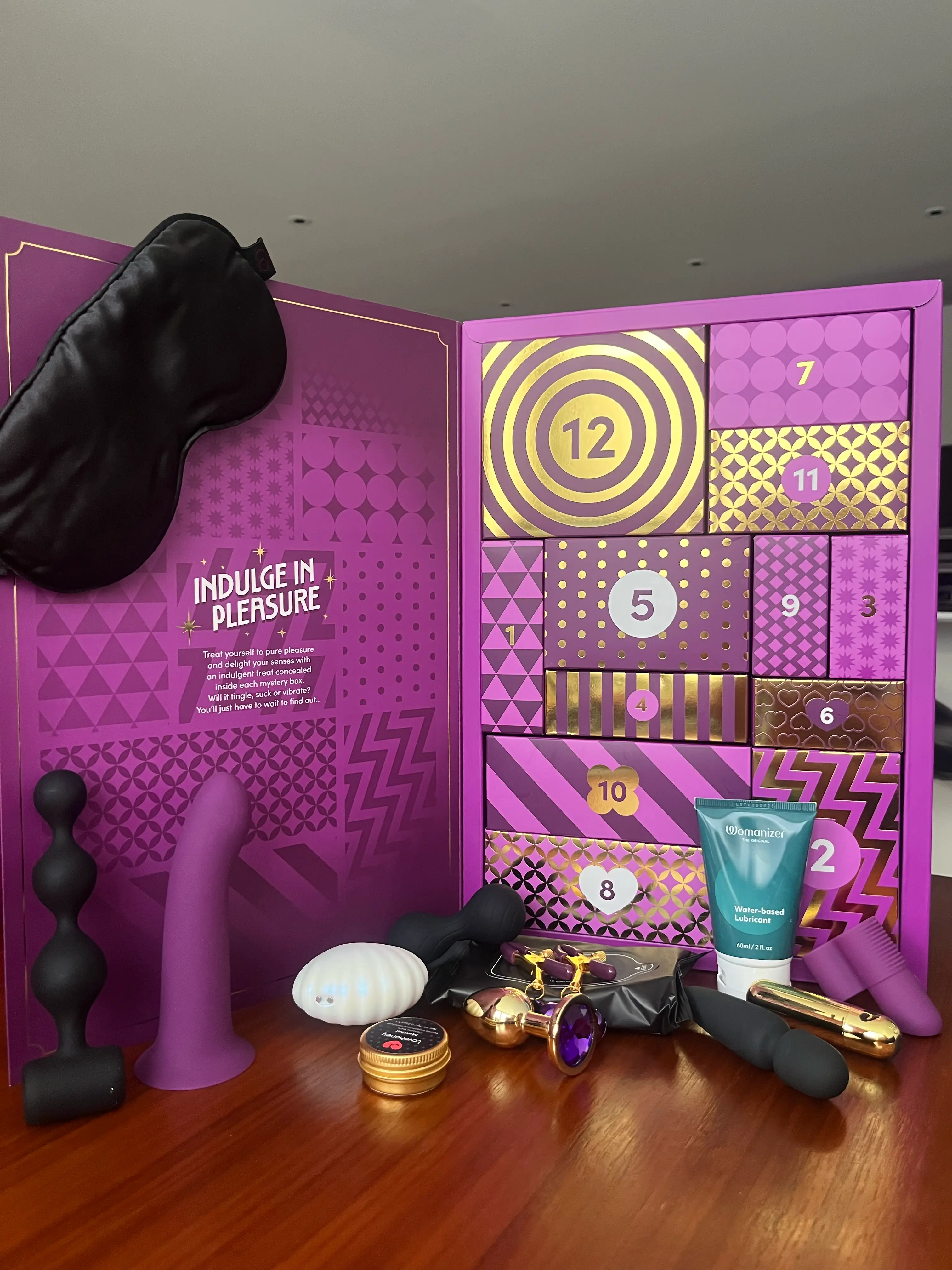 The Indulge in Pleasure calendar is definitely indulgent (Tyla)