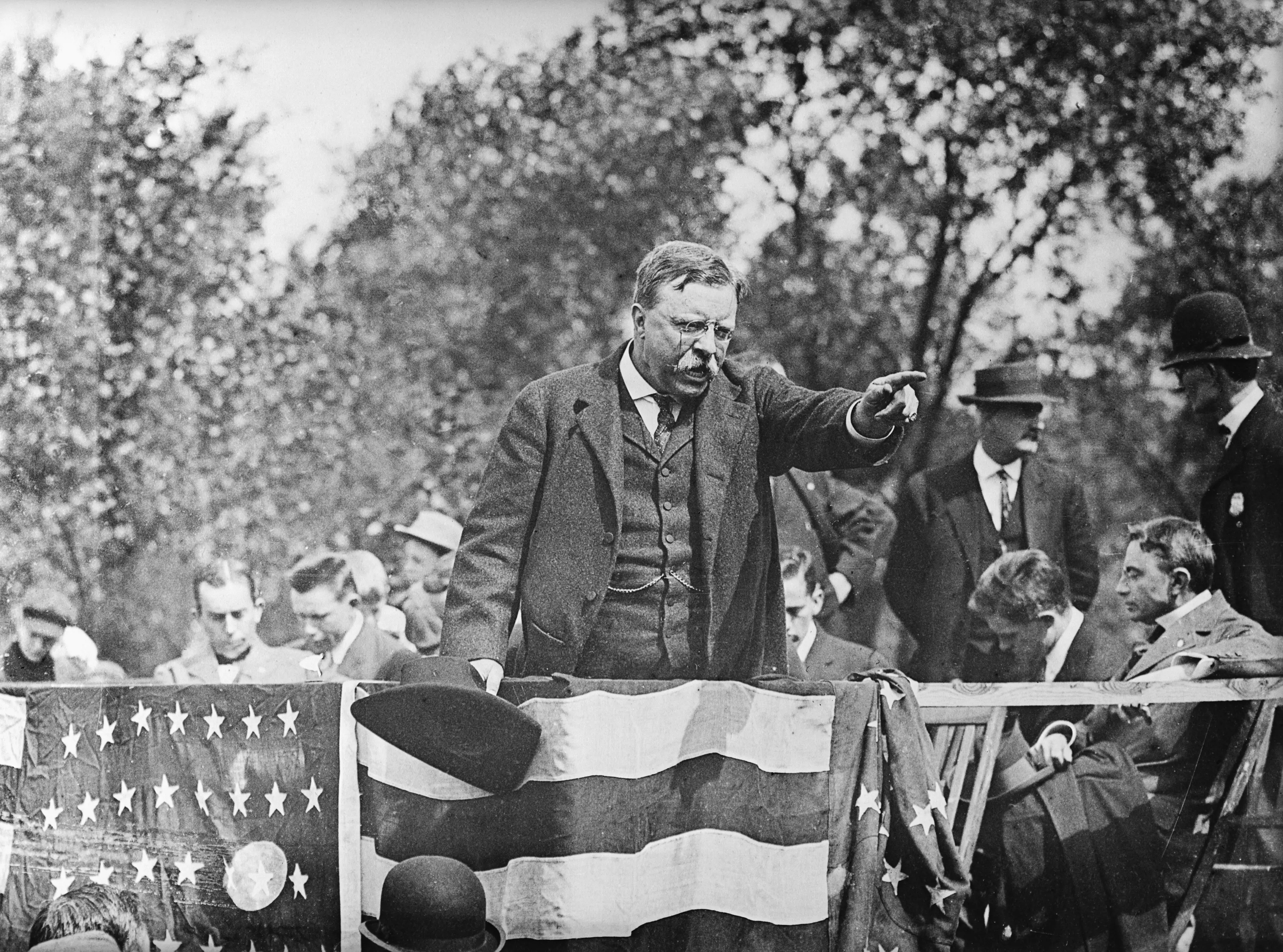 Theodore Roosevelt became president following the assassination of William McKinley (Bettmann / Contributor)