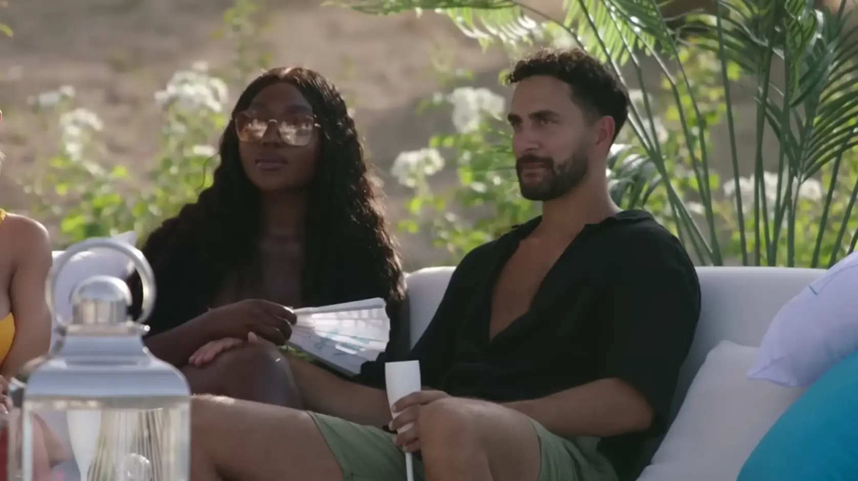 Everyone looked pretty nervy when Jama rocked up.