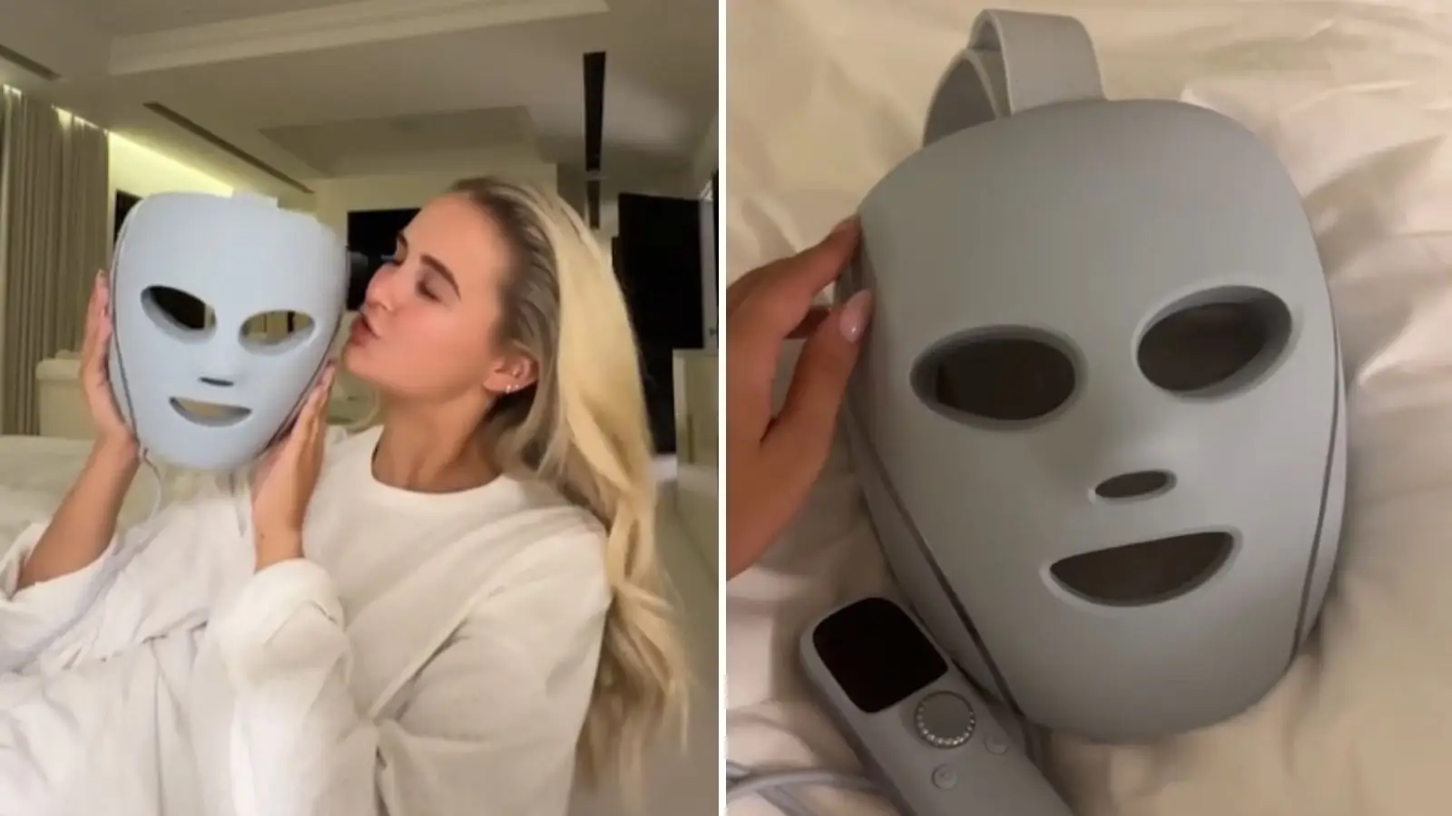 The Shark CryoGlow LED mask Molly-Mae swears by is now 20% off for a limited time only