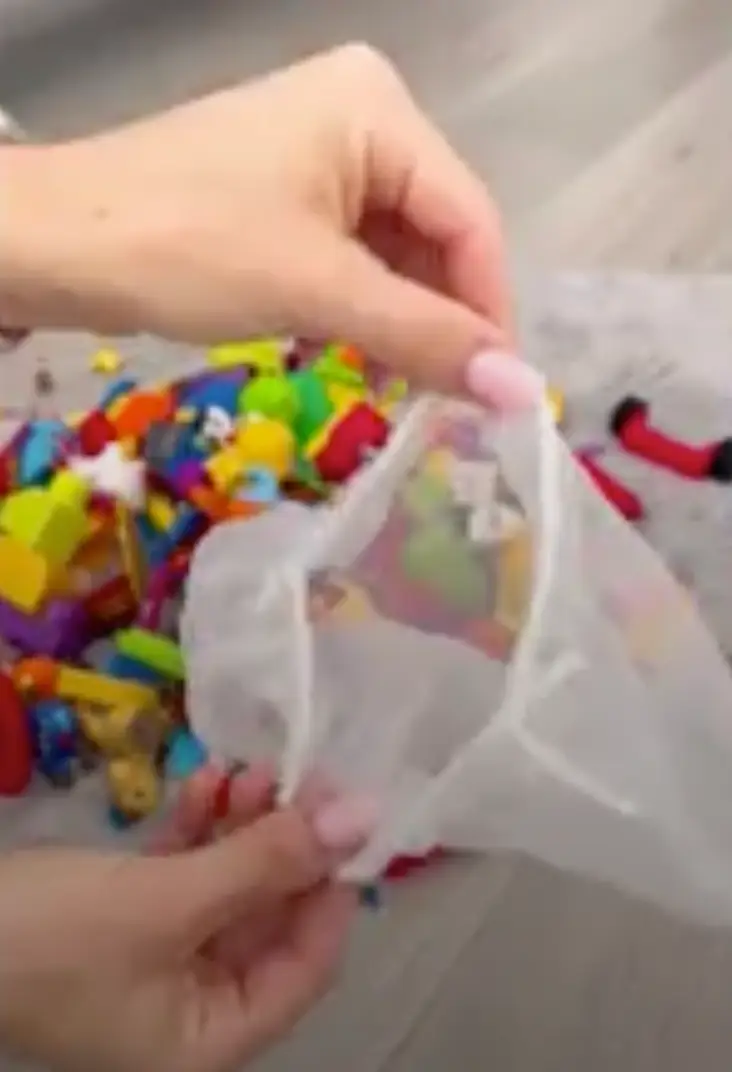 Murphy shared another hack for tidying up toys.