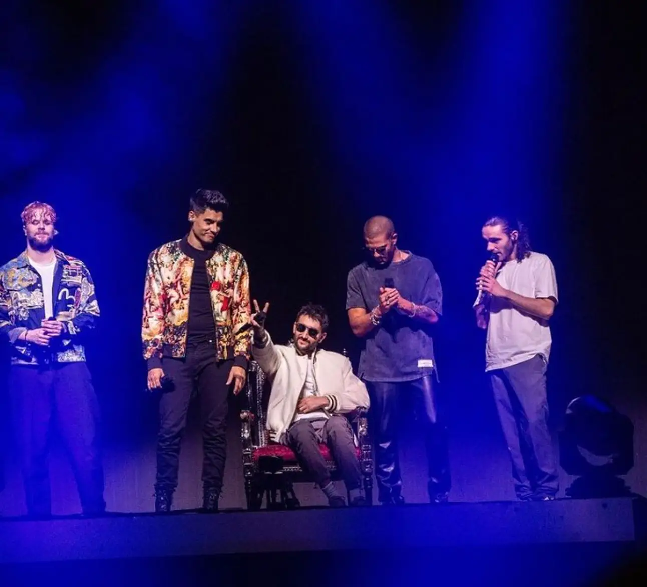 The Wanted embarked on a UK tour earlier this month. (